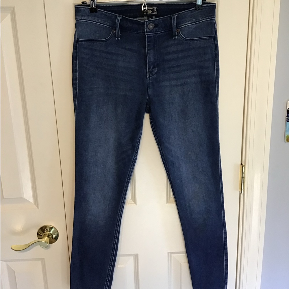 Abercrombie & Fitch Harper Low Rose Jean Jeggings
